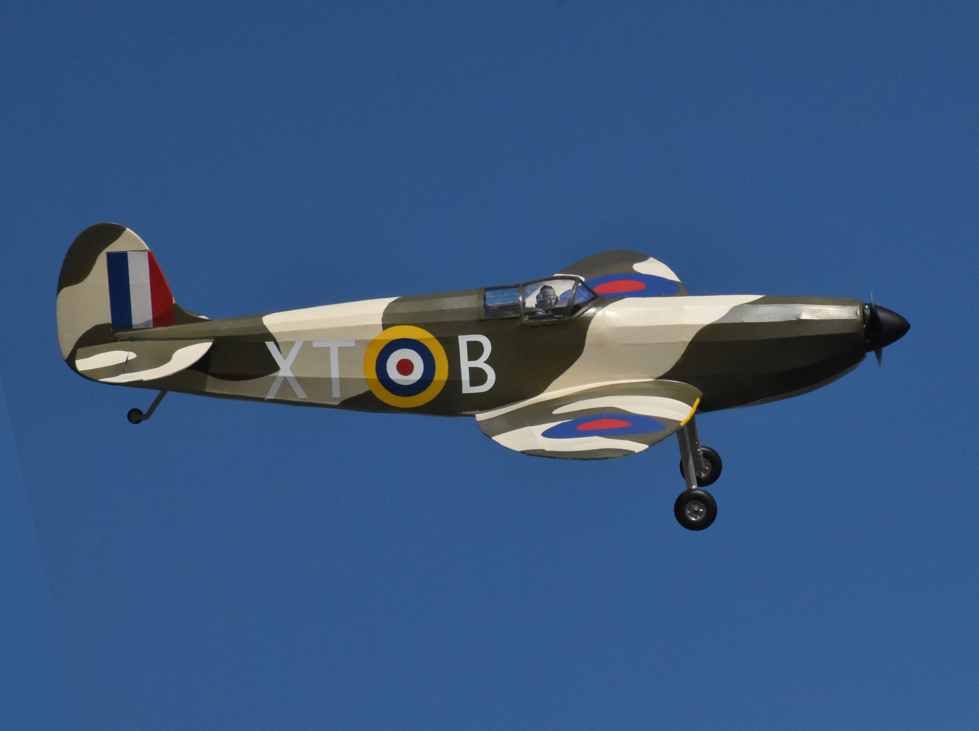 EasyBuilt Spitfire RC model airplane