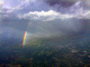 Rainbow from Airplane